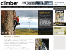 Tablet Screenshot of climber.co.uk